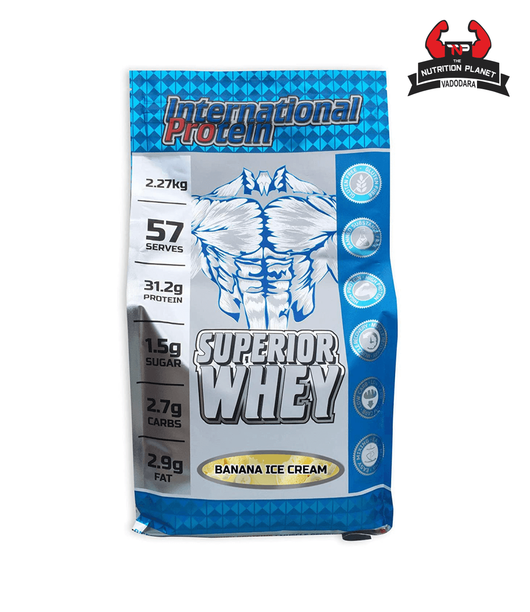 International protein Superior Whey 5lbs Choc Cherry Flavour